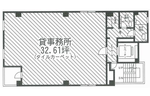 西新橋YSビル 3階 間取り図
