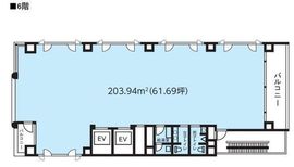 HF浜松町ビルディング 6階 間取り図