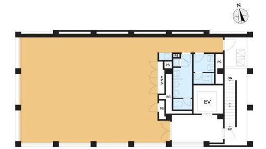 VORT浜松町Ⅲ(旧:浜二ビル) 4階 間取り図