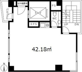 原宿小嶋ビル 8階 間取り図
