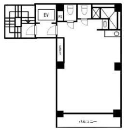 銀座NFビル 3階 間取り図
