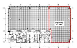 アグリスクエア新宿 1003 間取り図