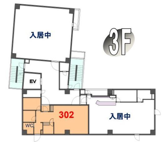 J-AKASAKA 302 間取り図