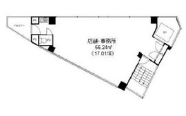 玉久ビル 5階 間取り図