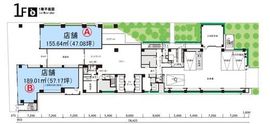 東急虎ノ門ビル 1階A 間取り図