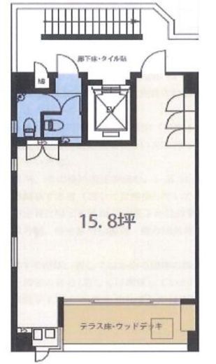道玄坂TRビル 4階A 間取り図