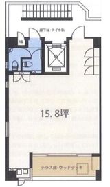 道玄坂TRビル 4階A 間取り図