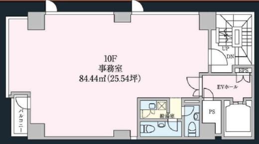 Dear日本橋タワー 10階 間取り図