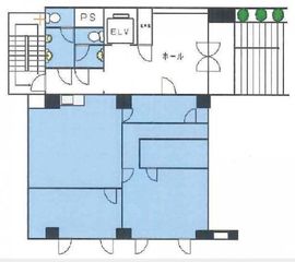 ビコービル 1階 間取り図