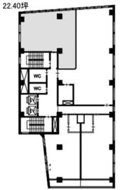 西脇ビル 6階 間取り図
