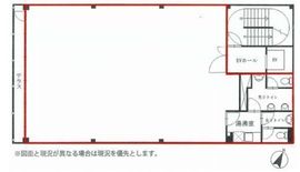 赤坂コマースビル 4階 間取り図