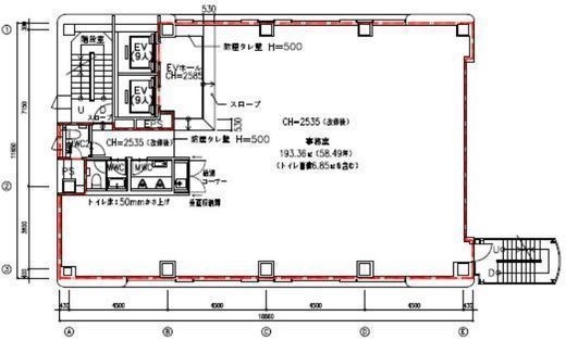 神保町NSEビル 7階 間取り図