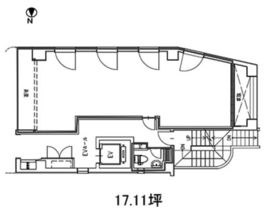 つなかわビル 1階 間取り図