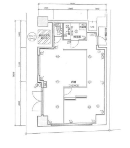 グリーンパーク日本橋参番館(店舗・事務所) 102 間取り図