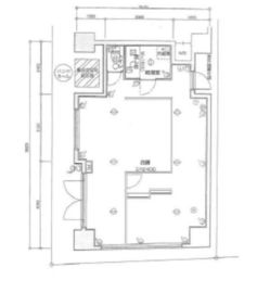 グリーンパーク日本橋参番館(店舗・事務所) 102 間取り図
