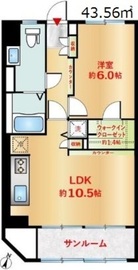 原宿コーポ別館 1階 間取り図