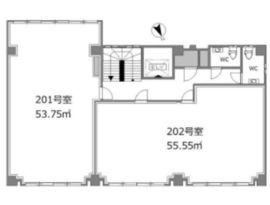 牧野ビル 202 間取り図