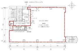 神保町NSEビル 8階 間取り図