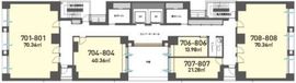 H1O日本橋小舟町 709 間取り図