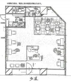 フォンテーヌ目黒 1階 間取り図