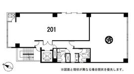 協新ビルヂング 201 間取り図