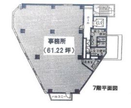 RKビル 9階 間取り図