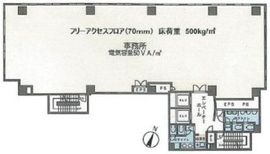 東日本橋一丁目ビル 3階 間取り図