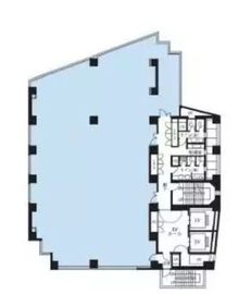 KDX新宿六丁目ビル 8階 間取り図