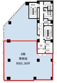 KDX春日ビル  6階 間取り図