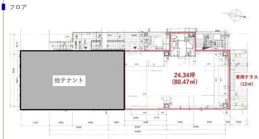 ESCALIER五番町 2階B 間取り図
