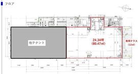 ESCALIER五番町 2階B 間取り図