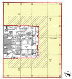 室町古河三井ビルディング 801 間取り図