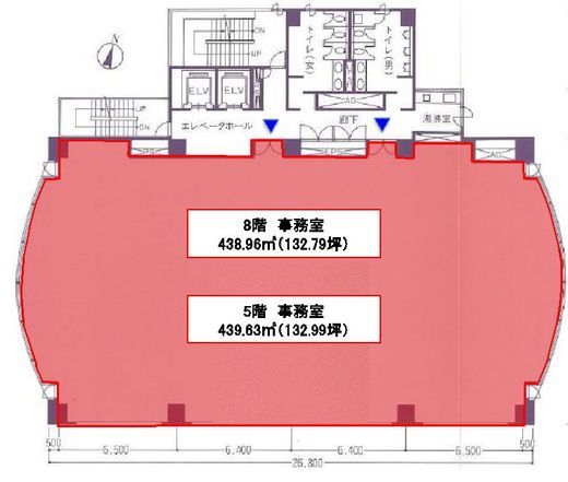 大滝ビル 8階 間取り図