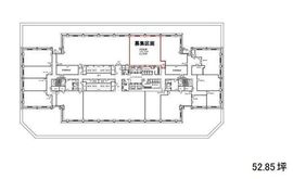 丸の内郵船ビルディング 306 間取り図