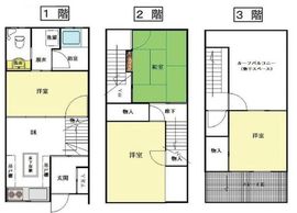 築地2丁目店舗 1棟 間取り図