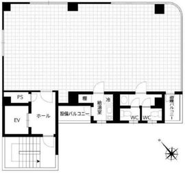 伊勢兼ビル 2階 間取り図