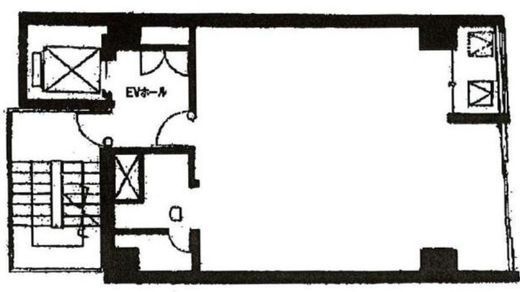 SK小舟町ビル 7階 間取り図