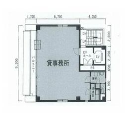 TAF京橋ビル 7階 間取り図