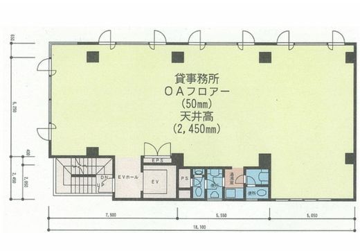 カメリアビル 3階 間取り図