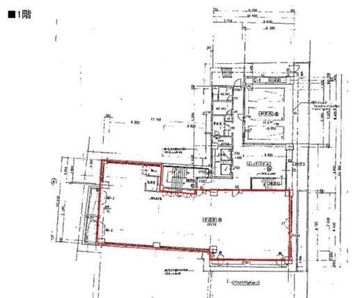HF溜池ビルディング 1階 間取り図