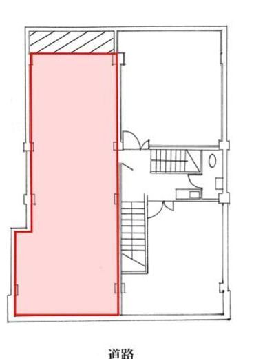 松岡八重洲ビル 2階2 間取り図