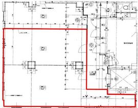 松岡田村町ビル 6階 間取り図