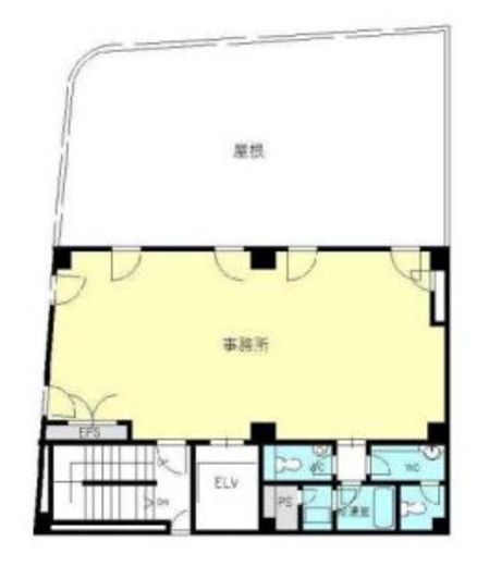 栗山ビルII 3階 間取り図