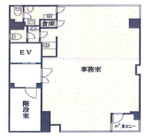 チヨダビル 3階 間取り図
