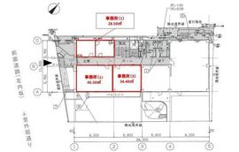 市谷左内坂ビル 1階 間取り図