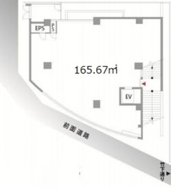 神宮前115ビル 2階 間取り図