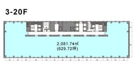 日比谷パークフロント 12階 間取り図