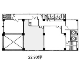 カクタス飯田橋 903 間取り図