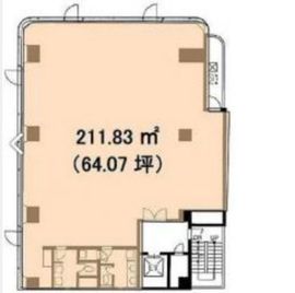 青山SIビル 3階 間取り図