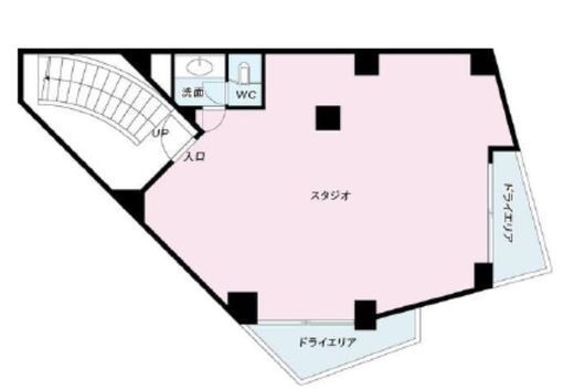 高山ビル B1階 間取り図